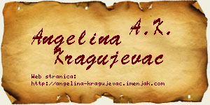 Angelina Kragujevac vizit kartica